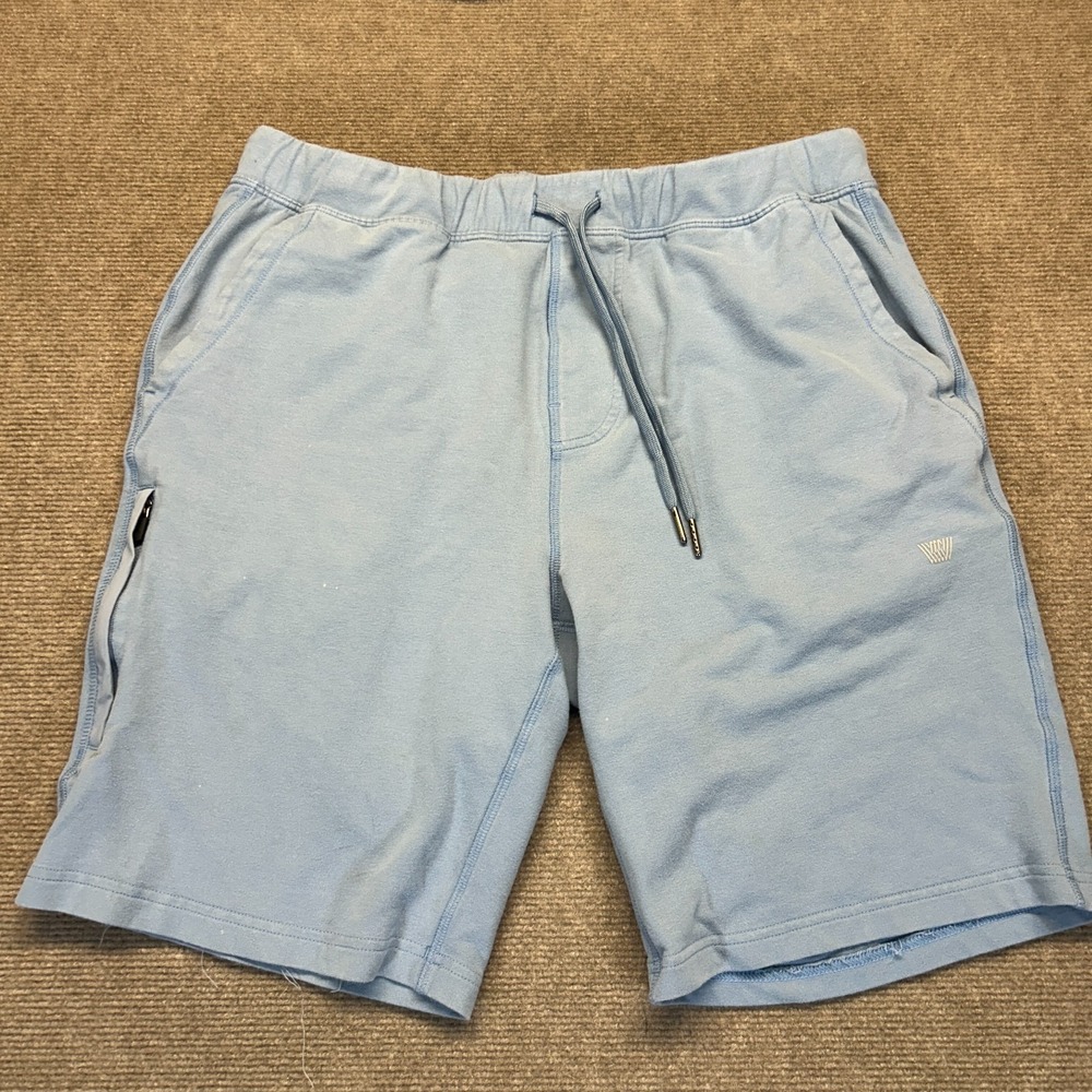 Mack Weldon LOT OF 2 Ace Sweat Shorts Men's Medium Elastic Waist Tech Pocket 9" - Picture 2 of 16